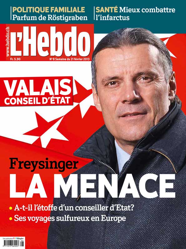 L'Hebdo Magazine, Oskar Freysinger