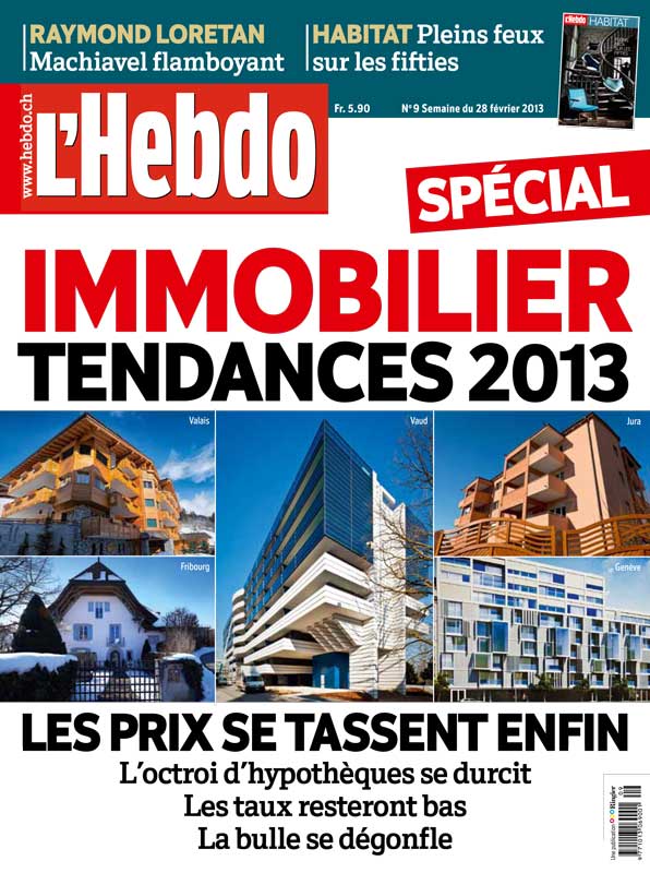 L'Hebdo Magazine, Guide de l'immobilier 2013