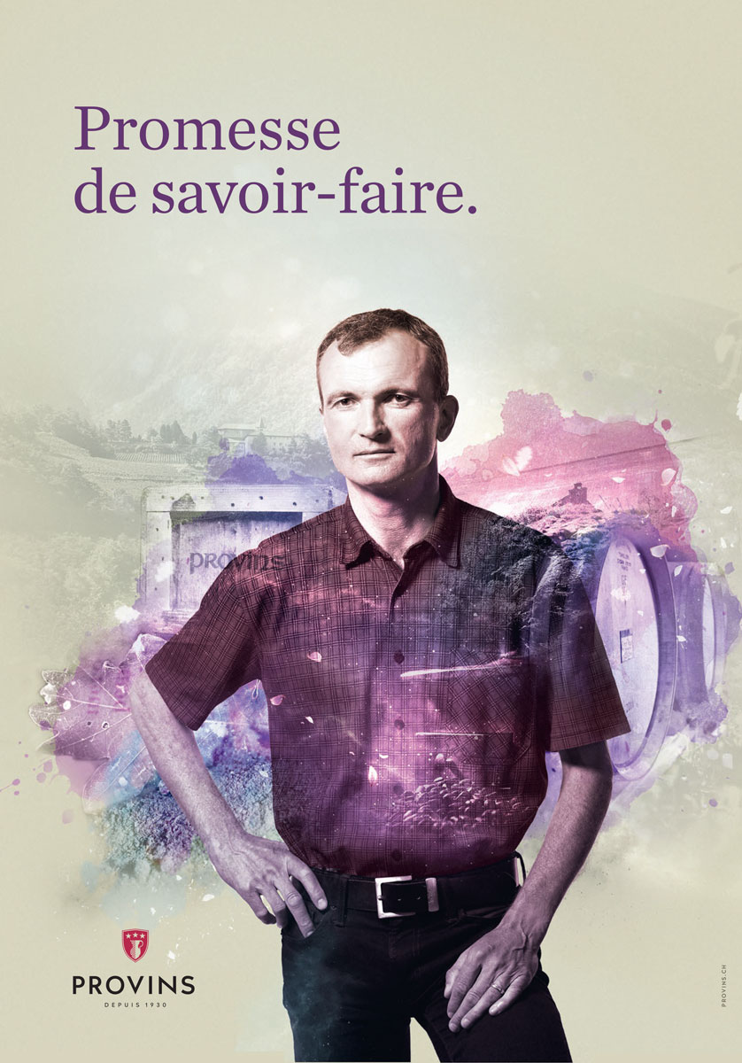 Campagne affichage, Univers Provins SA 2015 /2016