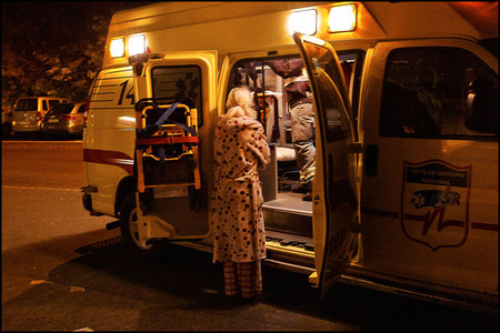 Groupe d'intervention du SMUR en ville de Lausanne, assistance médicale qui épaule les ambulanciers en fonction des cas les plus grave