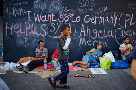 Budapest Gare Keleti septembre 2015