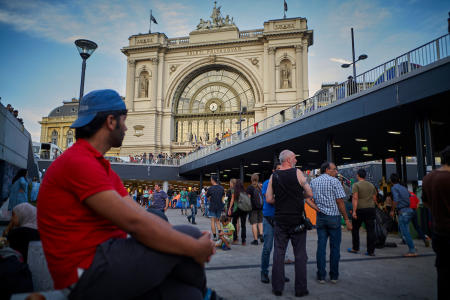 Budapest Gare Keleti septembre 2015